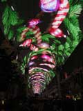 Overhead Video Canopy, Fremont Street, Las Vegas, NV