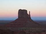 Sunset, West Mitten Butte, Monument Valley, AZ