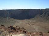 Meteor Crater near Flagstaff, AZ