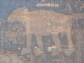 Bear and Hunters, Indian Petroglyph, Moab, UT